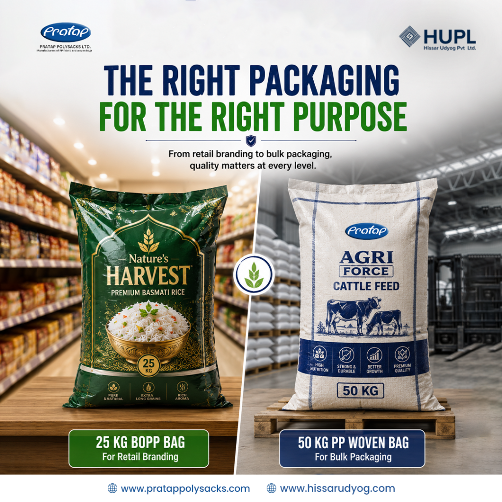 Choose the right packaging- PP or BOPP bag