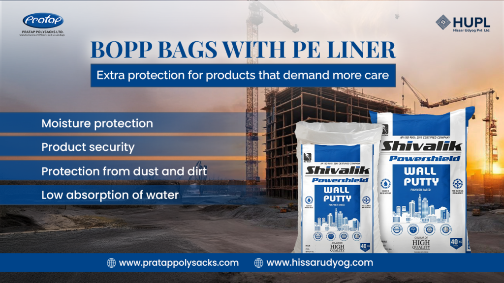 BOPP bag with liner