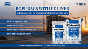 BOPP bag with liner
